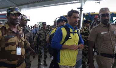 IPL 2023: Before the season opener against the Gujarat Titans, the Chennai Super Kings leave for Ahmedabad.