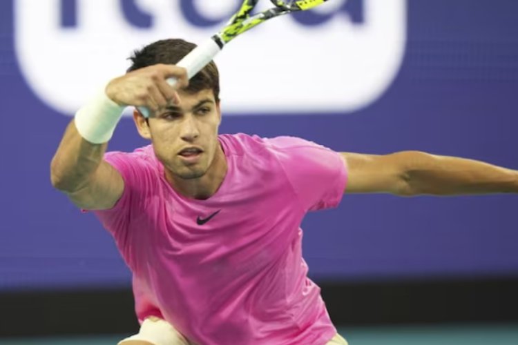 After falling to Jannik Sinner in the Miami Open semi-final, Carlos Alcaraz: He can't be beat.