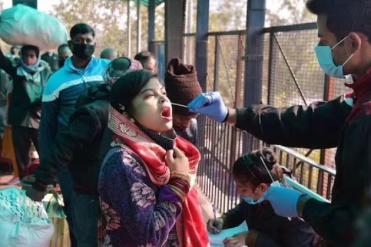 Over 1,300 new Covid cases are reported in Delhi, and the positive rate exceeds 30%.