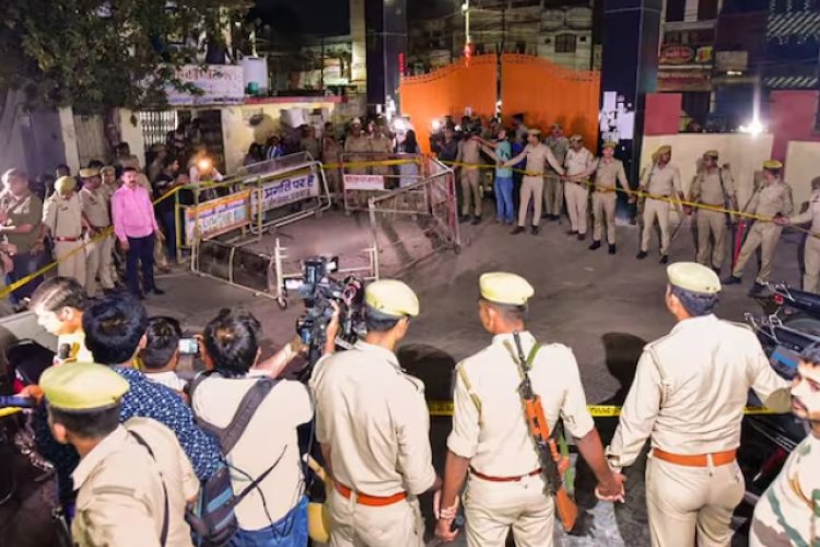 Atiq Ahmed's death: In all 75 districts of Uttar Pradesh, Section 144 was enacted.