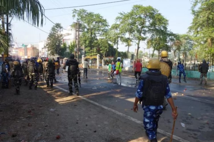 Self destruction or assault murder? A week after her death, the Kaliaganj girl's body is still awaiting funeral rites.