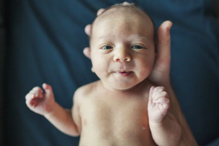 Baby containing DNA from three UK-born individuals