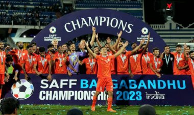 PM Narendra Modi applauds India's victory in the SAFF Championship: Team will keep motivating aspiring athletes.