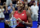 A video of a young Coco Gauff in the crowd at the US Open has surfaced following her victory.