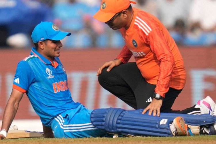Shubman Gill retires due to injury in IND vs. NZ after reaching 79 runs.