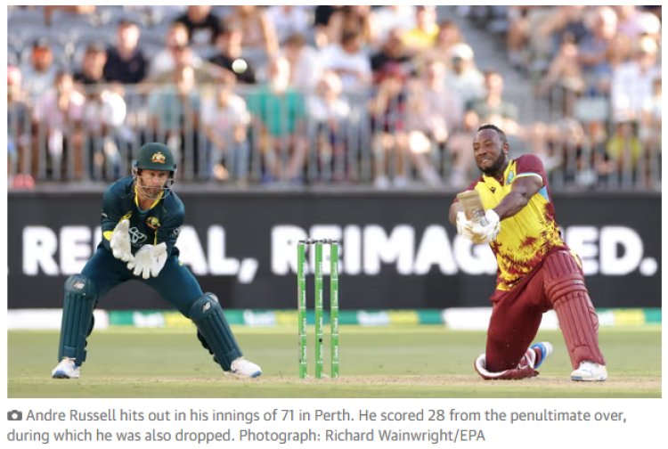 West indies vs australia: West Indies powered Australia by 37 runs in the Twenty20 format, Despite Warner's last blitz at home.