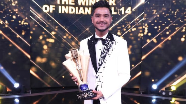 indian idol 14 winner: Kanpur's Vaibhav Gupta  He gets Rs 25 lakh and a car.