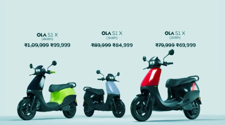 Introducing the New Ola Electric S1 X Scooters: S1 X Scooters starting at Rs 69999