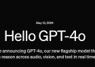 OpenAI GPT-4o: We will know what OpenAI said about its new model GPT-40.