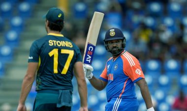 IND v AUS, Super 8: India advances to the semifinals when Australia is down by Rohit Sharma.