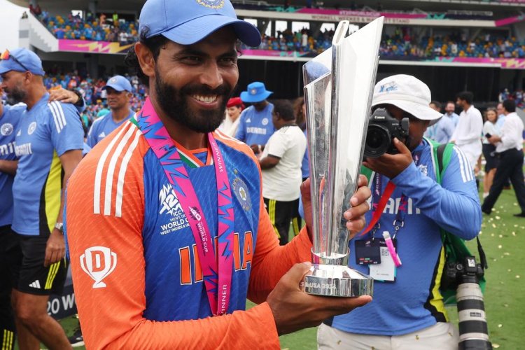 Ravindra Jadeja: After Kohli-Rohit, Jadeja also retired from T20 International, said a heart-touching thing