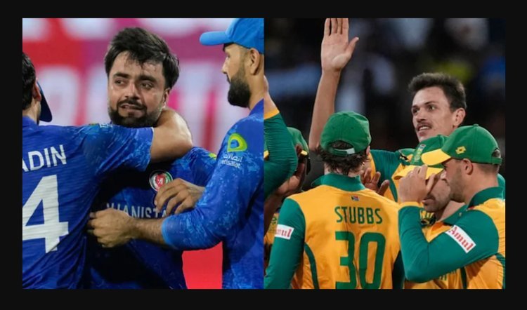 SA vs AFG: 0,2,0,0,2... Who would have imagined that Afghanistan would be in this state at the semifinals!?