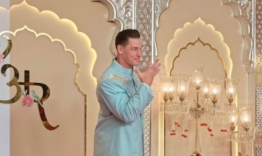 Ambani Wedding: John Cena at Anant Ambani and Radhika Merchant's wedding John Cena iconic pose