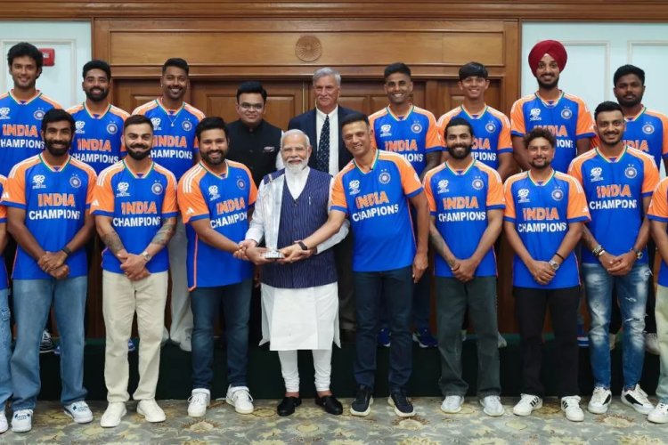 PM Narendra Modi: Why did he not touch the T20 World Cup trophy? Know the reason