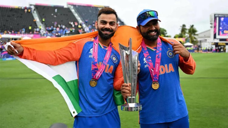 "Brother on his side": Virat Kohli and Rohit Sharma's mother are referred to be the "GOAT duo in T20 cricket" as they post an image of their son.