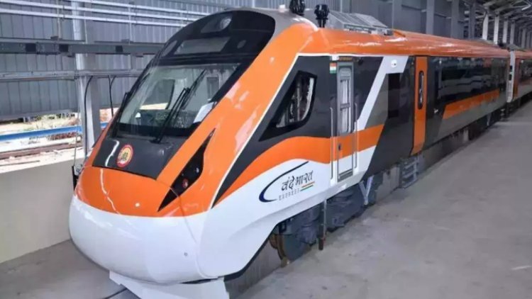 Vande Metro Train,India's first Vande Metro is ready to run, the train will be equipped with Kavach system