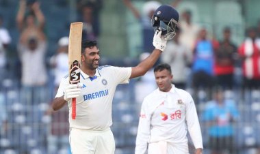 Ravichandran Ashwin Scores Quickfire Century, Equals MS Dhoni's Test Record in First Test