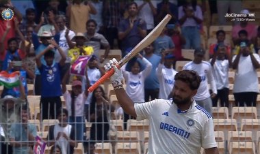 IND vs BAN 1st Test: Rishabh Pant's century comeback after 634 days, bat roared in Chepauk