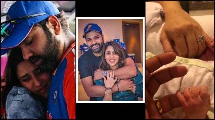 Ritika Sajdeh and Rohit Sharma are blessed with baby boy.