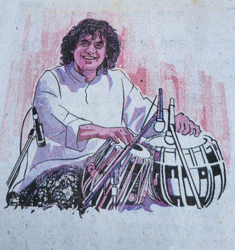 Ustad Zakir Hussain: Goodbye, the incomparable crown of music!