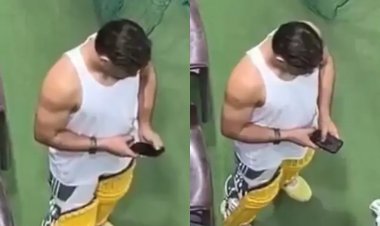 "Just Clearing Notifications...": An Internet-Shocking Video of MS Dhoni Using His Phone During Training