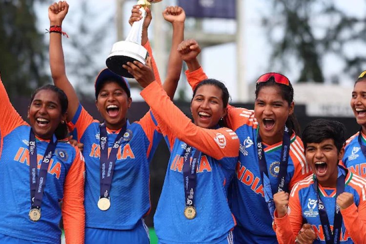Meet the winning U19 Women's T20 World Cup team's Indian stars.