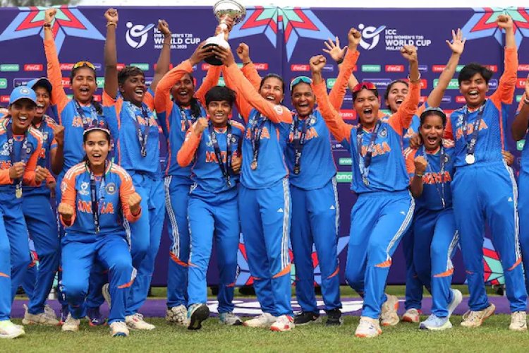 ICC U19 Women's T20 World Cup: India defeated South Africa to win the title for the second consecutive time.