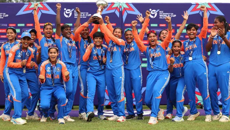 ICC U19 Women's T20 World Cup: India defeated South Africa to win the title for the second consecutive time.