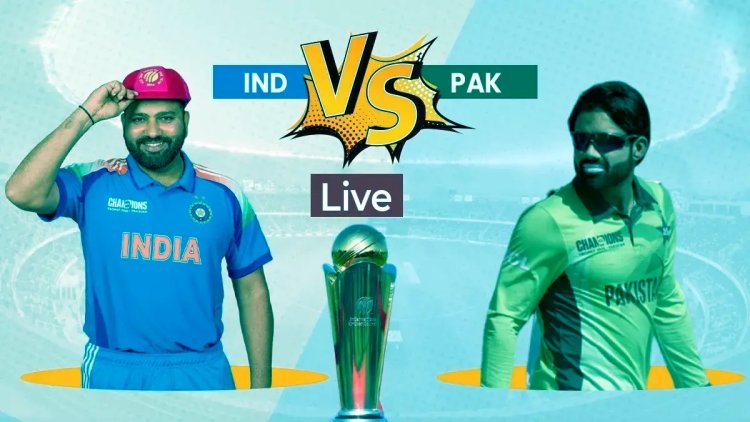 IND vs PAK Live Cricket Score: Pakistan all out, India needs to score 242 runs to win