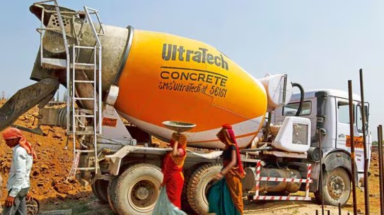 Wires and cables sector: With its major announcement, UltraTech Cement's stock drops 6%, and its Mcap drops more than ₹15,800 crore.