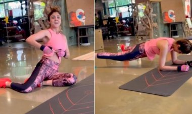 Shilpa Shetty uses her core strength to achieve significant fitness goals | WATCH