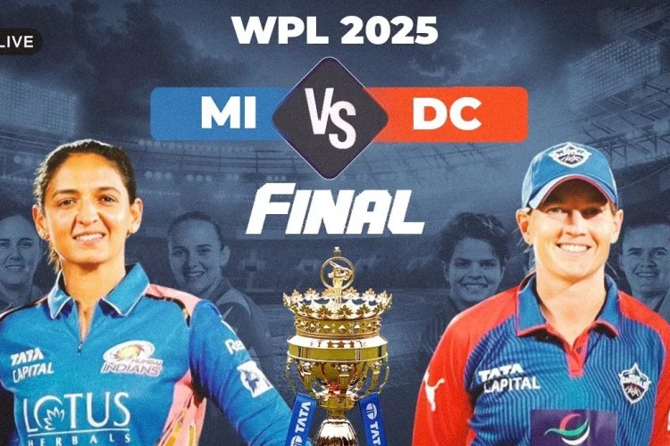 WPL DCW vs MIW Live Score Update Delhi Capitals lost in the final for the third consecutive time, Mumbai Indians won the WPL title for the second time