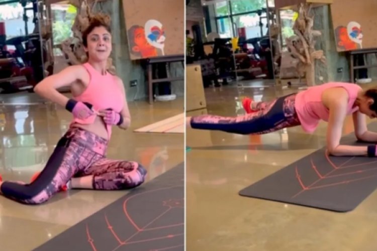 Shilpa Shetty uses her core strength to achieve significant fitness goals | WATCH