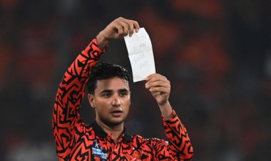 Abhishek Sharma created a new history in IPL, after hitting a stormy century he stole the show with his slip celebration