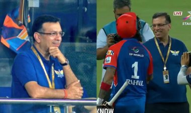 KL Rahul's explosive innings left Sanjeev Goenka speechless, Rahul shook hands with him rudely after the match, video goes viral