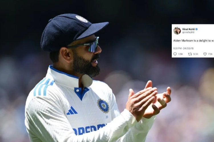 Virat Kohli's old tweet goes viral after Aiden Markram's stunning palm in WTC Final