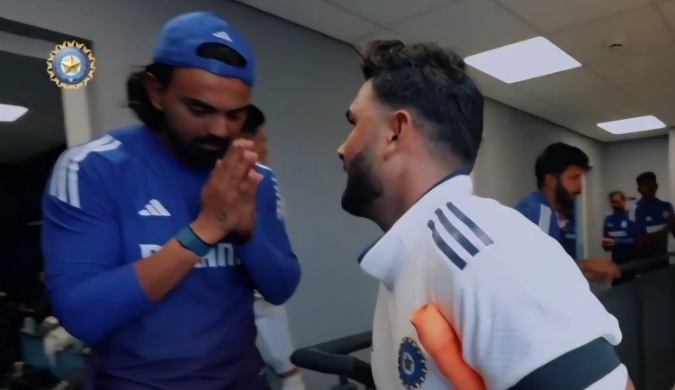 KL Rahul Folds Hands in Respect to Rishabh Pant's Brave Knock vs England - Watch Viral Moment