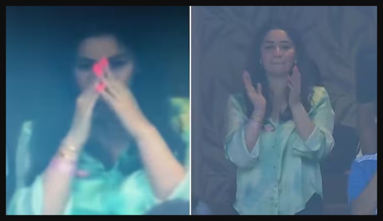 Sara Tendulkar's reaction went viral after Shubman Gill was out