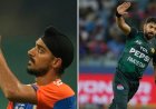 Asia Cup (एशिया कप): हारिस रऊफ (Haris Rauf) के लड़ाकू विमान वाले जश्न पर अर्शदीप सिंह (Arshdeep Singh) का रिएक्शन वायरल