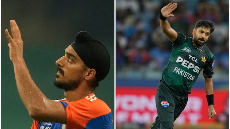 Asia Cup (एशिया कप): हारिस रऊफ (Haris Rauf) के लड़ाकू विमान वाले जश्न पर अर्शदीप सिंह (Arshdeep Singh) का रिएक्शन वायरल