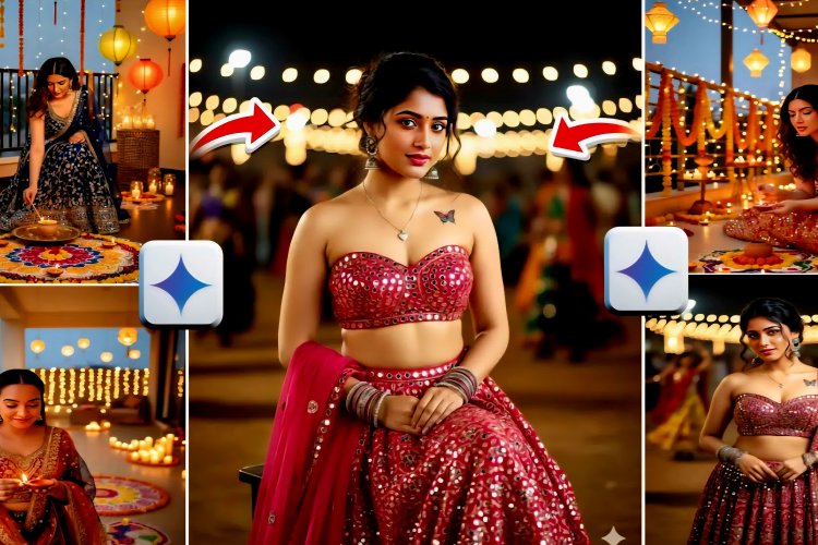 Top 40 Trending Diwali Special Gemini AI Photo Editing Prompts for Boys, Girls & Couples – Copy & Paste Ideas