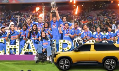 Tata Motors' gift to the Indian Women's World Cup winning team.