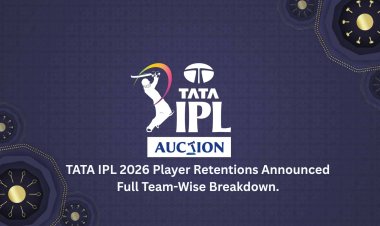 TATA IPL 2026 Player Retentions Announced: Full Team-Wise Breakdown.