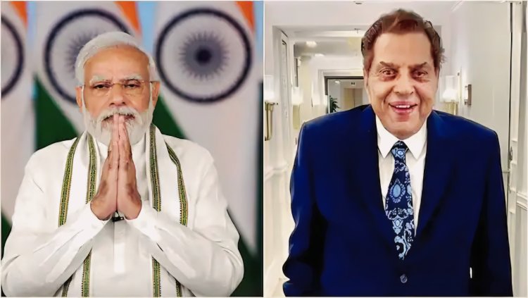 'End of an era...' PM Modi expresses grief over the demise of Bollywood's He-Man Dharmendra.