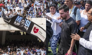 AIFF Issues Statement After Lionel Messi Commotion in Kolkata, Appeals to Fans