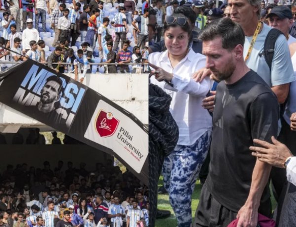AIFF Issues Statement After Lionel Messi Commotion in Kolkata, Appeals to Fans