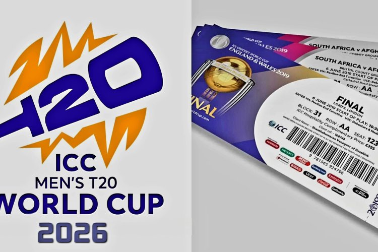 How to Book T20 World Cup 2026 Tickets Online – Where and how can you book them? Full Step-by-Step Guide.