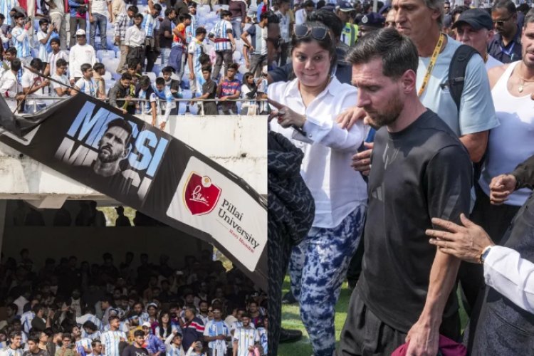 AIFF Issues Statement After Lionel Messi Commotion in Kolkata, Appeals to Fans