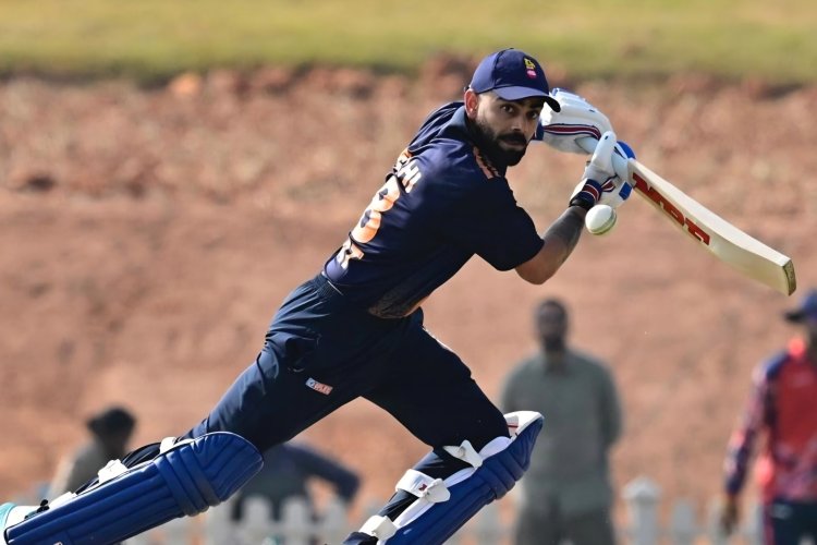 Virat Kohli Hits Record-Breaking Century in Vijay Hazare Trophy.