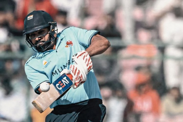 Rohit Sharma’s Big Comeback: 155 Off 94 Balls, Century and Record in Vijay Hazare Trophy
